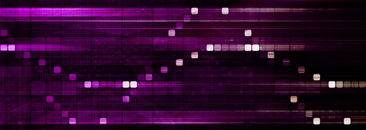 Abstract visualisation of data.